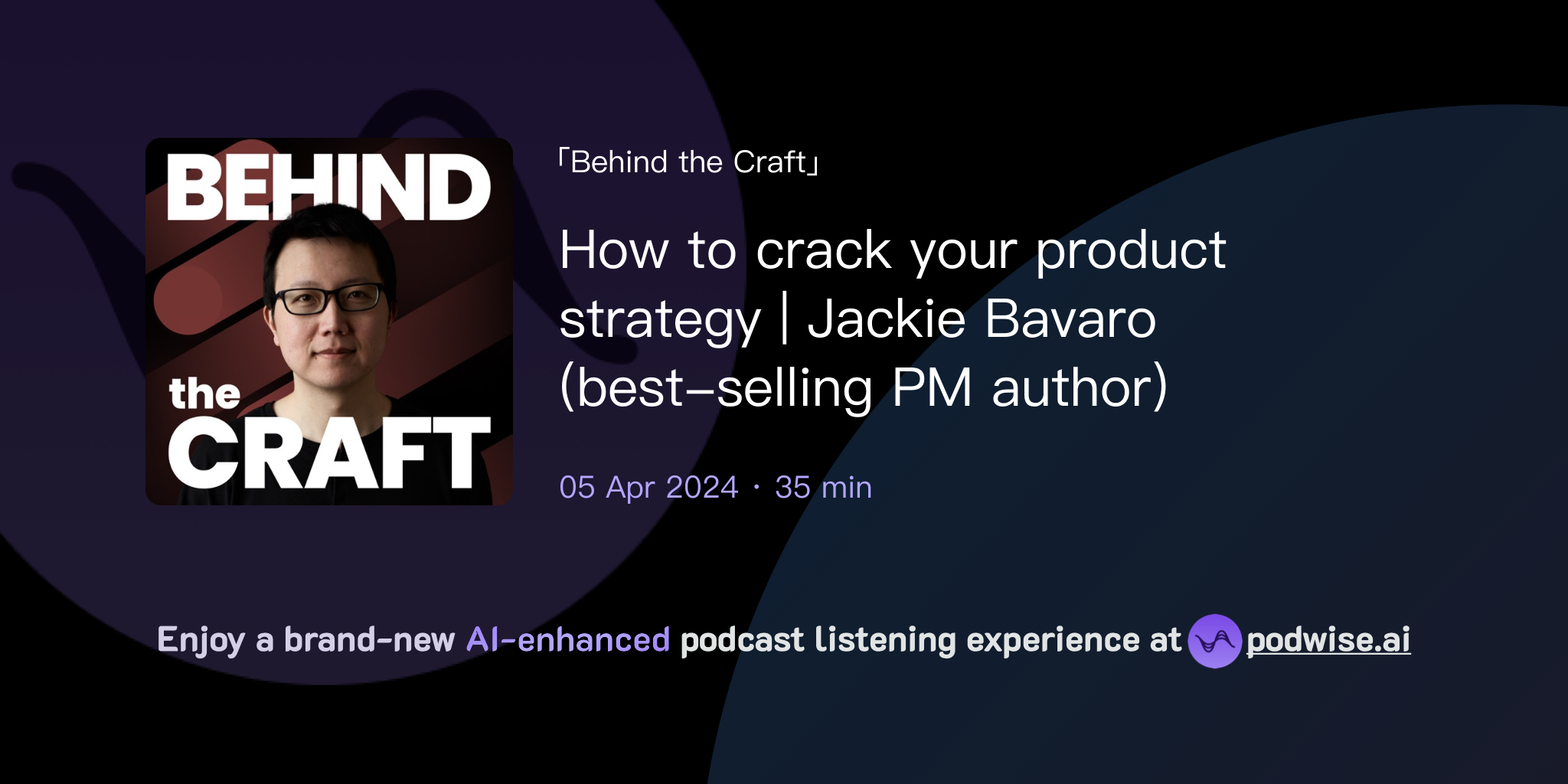 How to crack your product strategy | Jackie Bavaro (best-selling PM ...