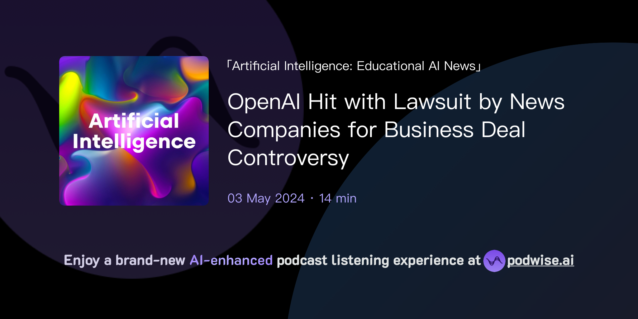 OpenAI Hit With Lawsuit By News Companies For Business Deal Controversy Openai hit with lawsuit by news companies for business deal controversy
