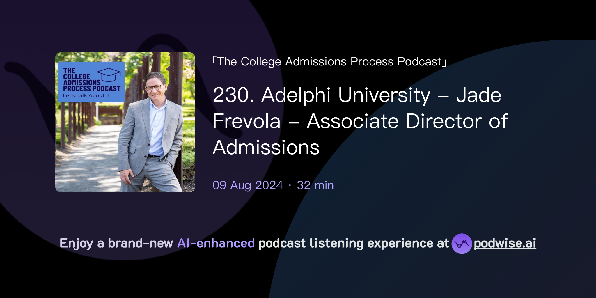 230. Adelphi University - Jade Frevola - Associate Director of ...