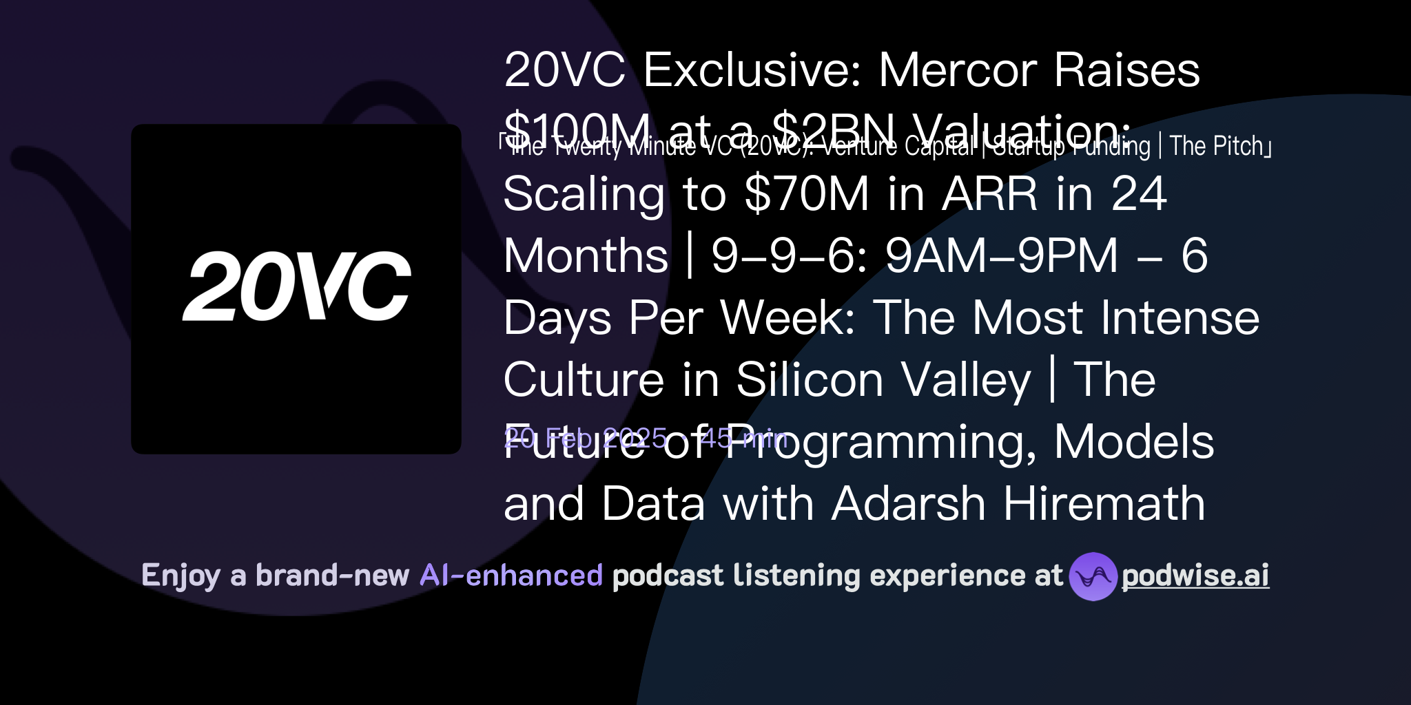 20vc-exclusive-mercor-raises-100m-at-a-2bn-valuation-scaling-to