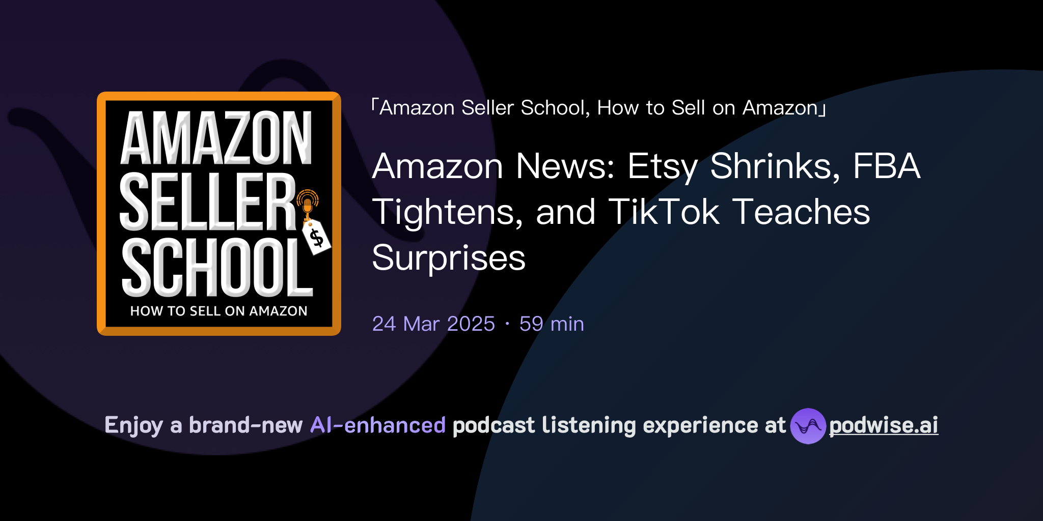 Amazon News Etsy Shrinks, FBA Tightens, and TikTok Teaches Surprises