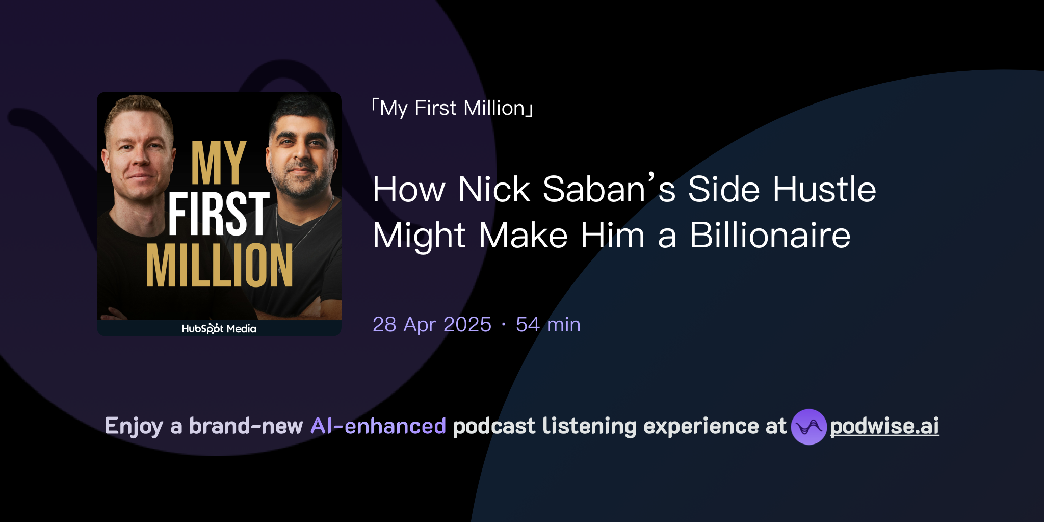 How Nick Saban’s Side Hustle Might Make Him a Billionaire My First