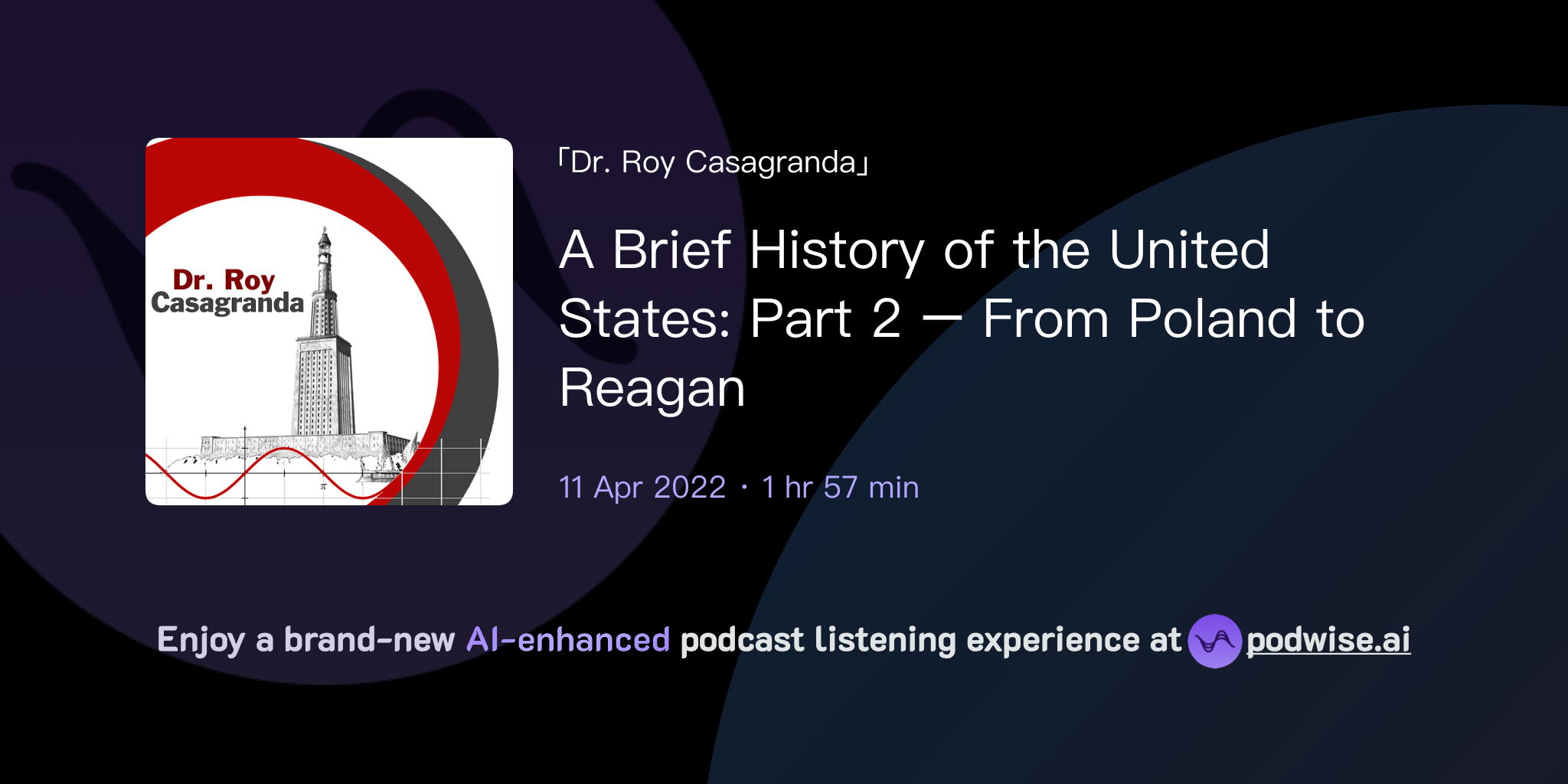 A Brief History of the United States: Part 2 - From Poland to Reagan ...