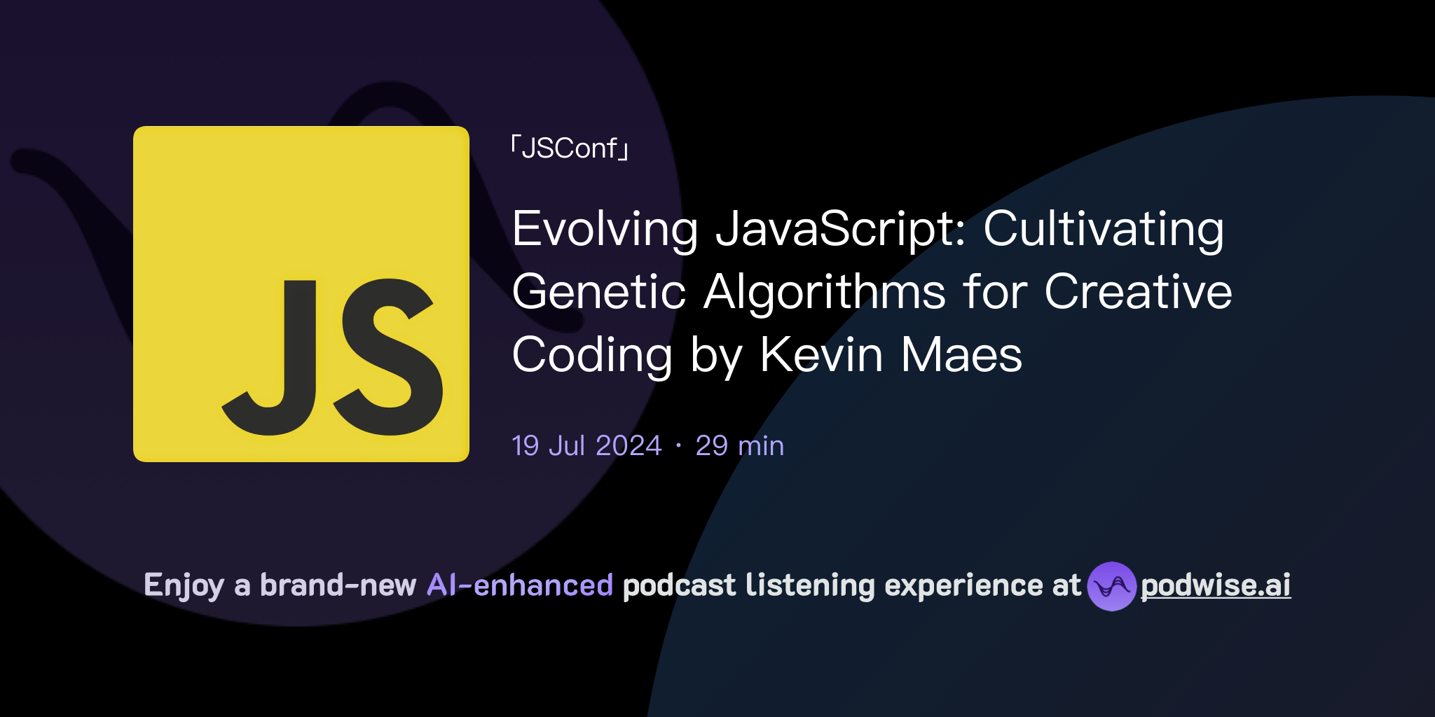 Evolving JavaScript: Cultivating Genetic Algorithms for Creative Coding ...