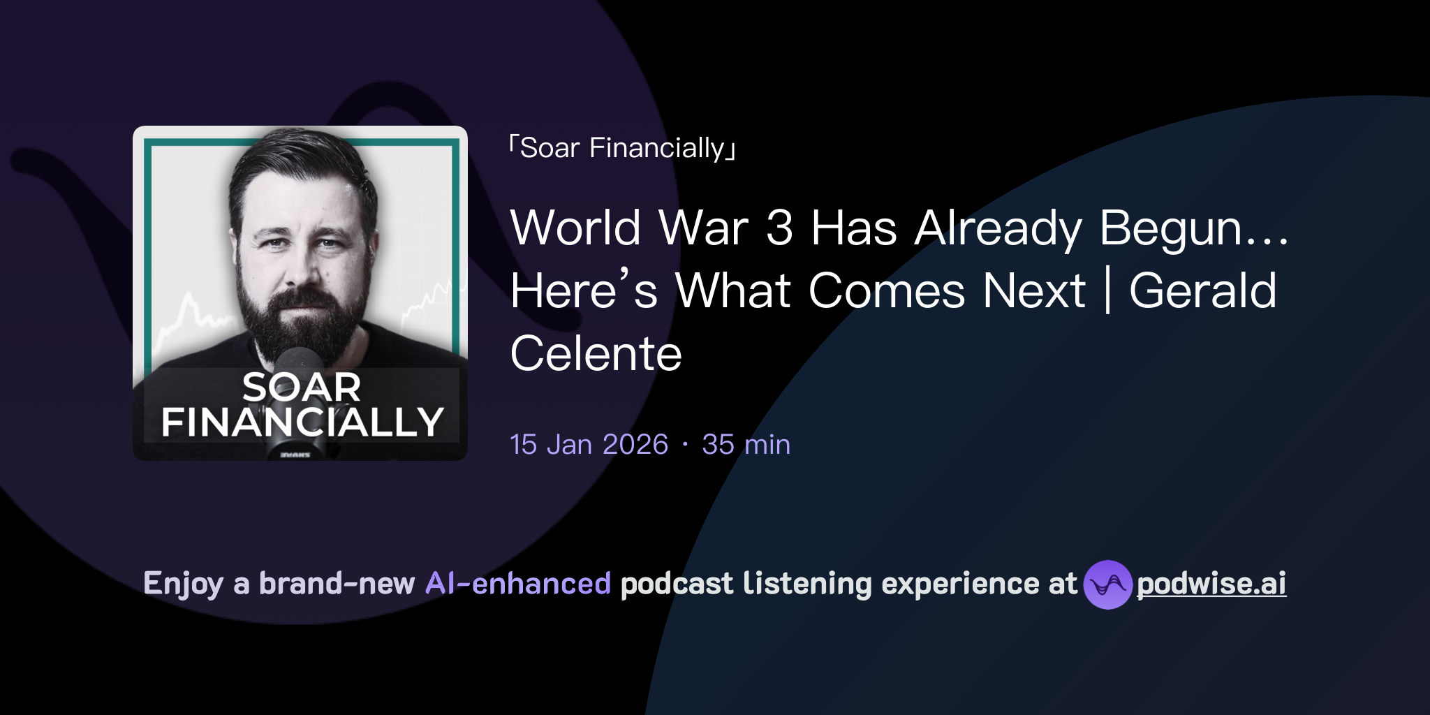World War 3 Has Already Begun… Here’s What Comes Next Gerald Celente