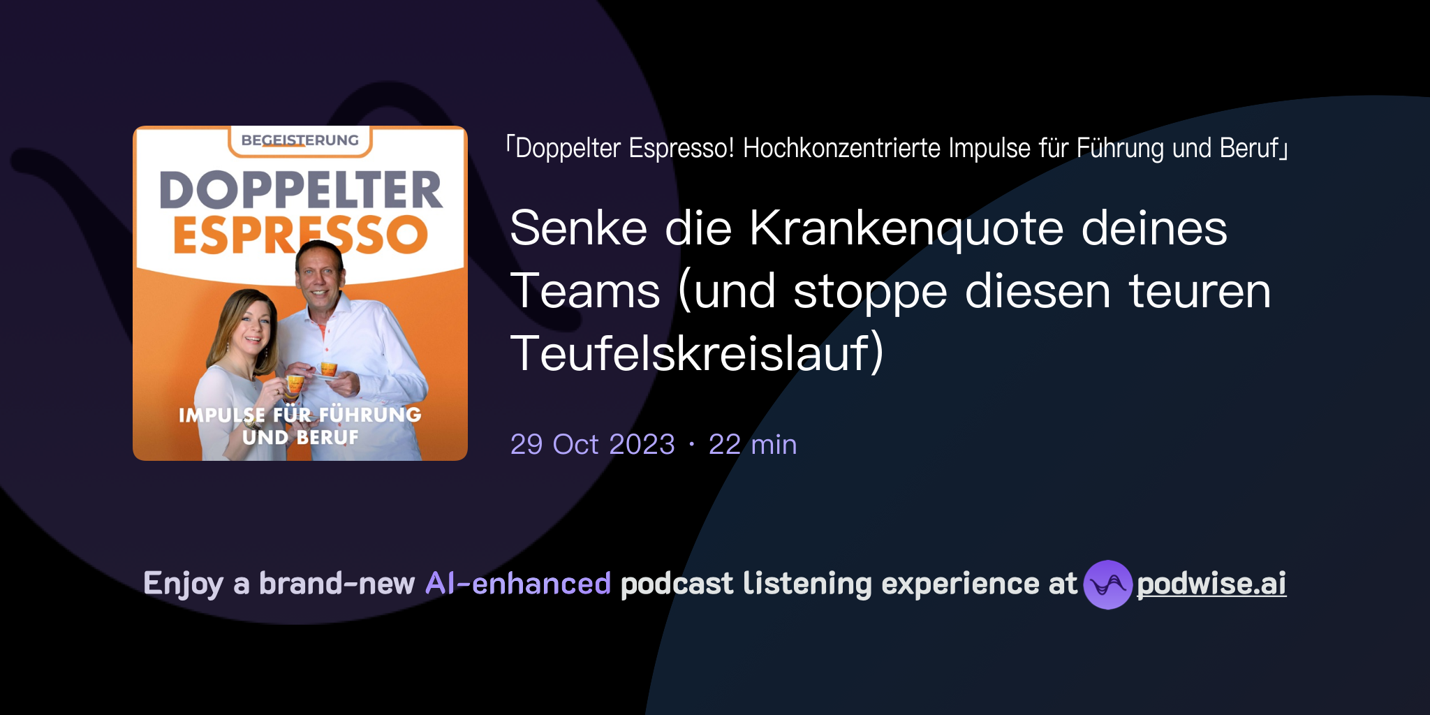 Senke die Krankenquote deines Teams (und stoppe diesen teuren ...